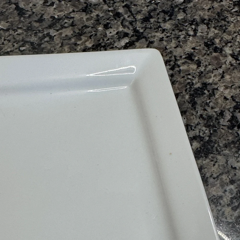 Cordon Bleu 18 by 11 White Serving Platter